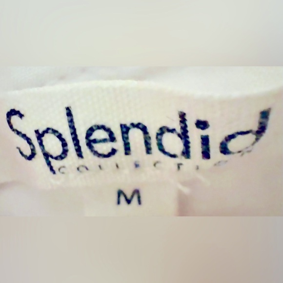 Splendid Oversized White Paloma Blouse Size M - Picture 9 of 9